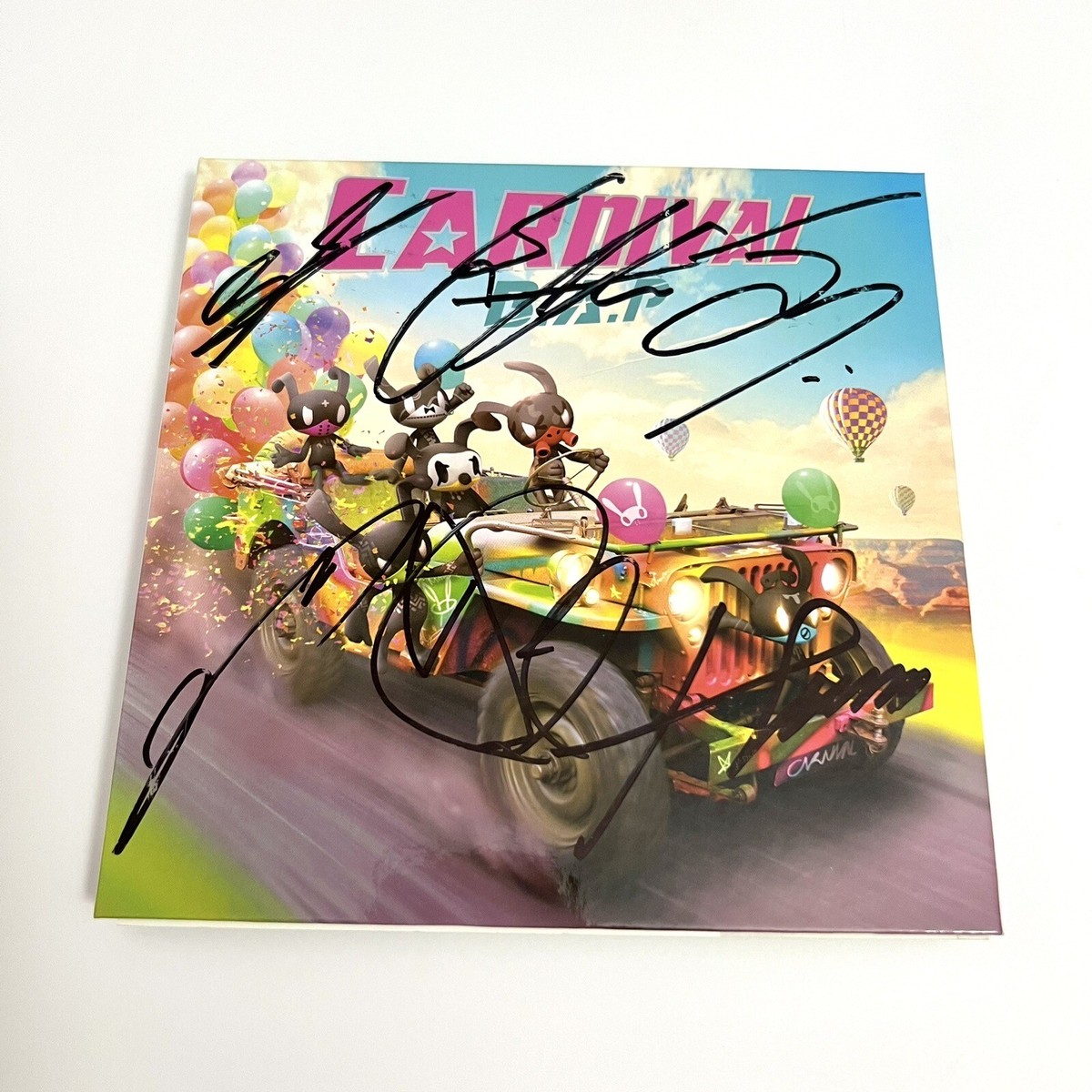 BAP SIGNED CARNIVAL ALBUM AUTOGRAPHED CD YONGGUK ZELO JONGUP