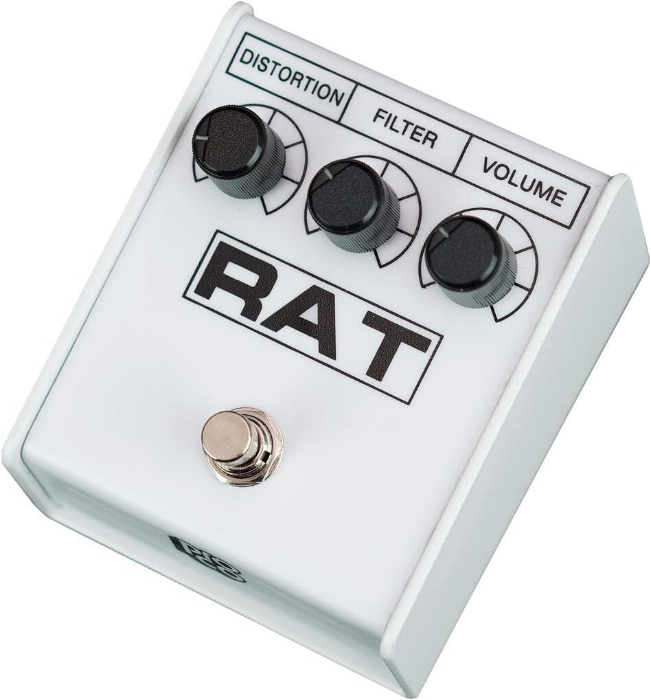 Proco RAT 2 WHITE IKEBE 40th Anniversary Distortion pedal From