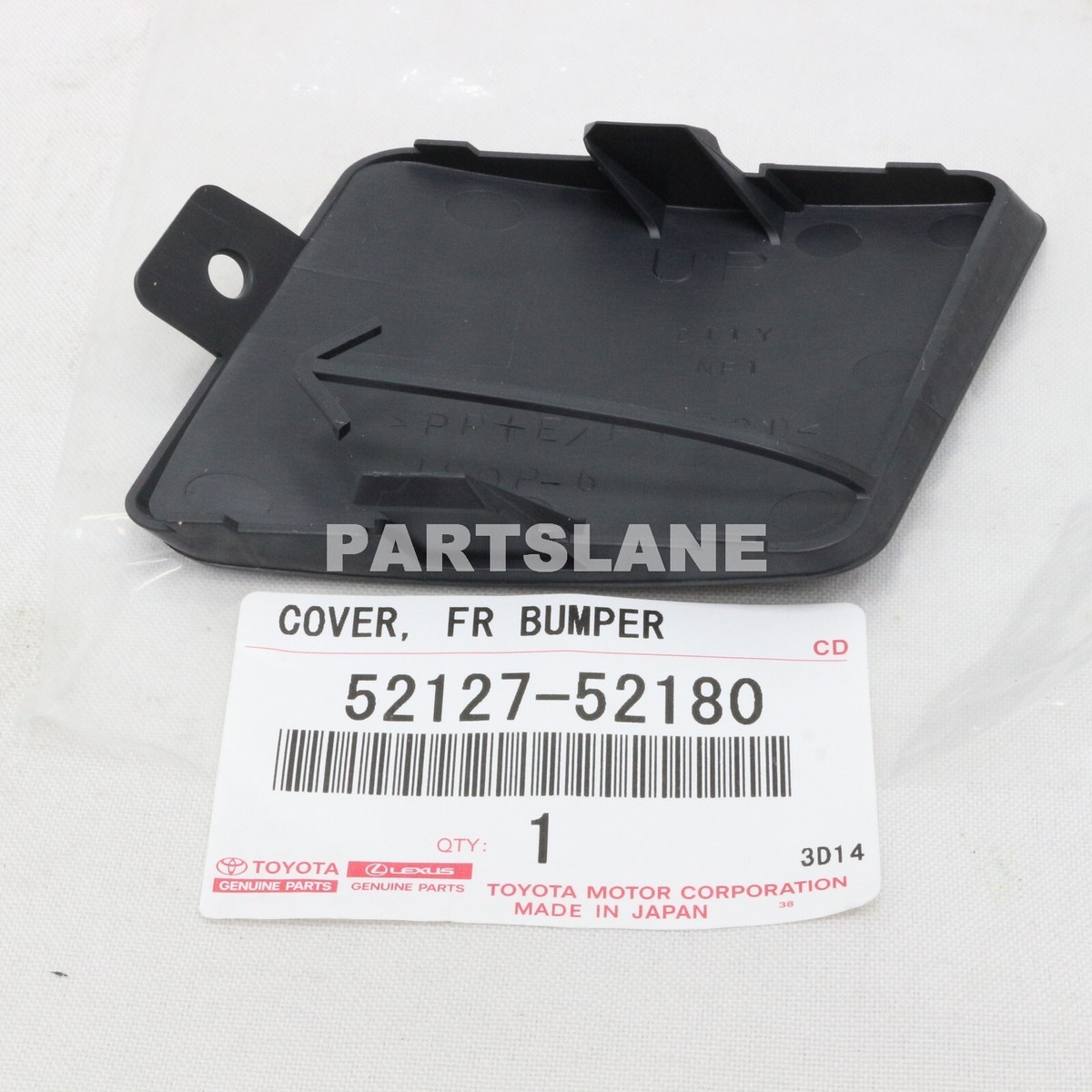 Toyota Echo Yaris OEM Genuine Front Bumper Hole Cover 52127-52180