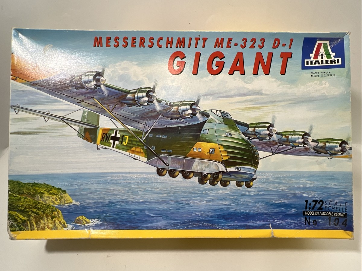 Italeri 1/72 Scale Messerschmitt Me 323 D-1 Gigant | eBay
