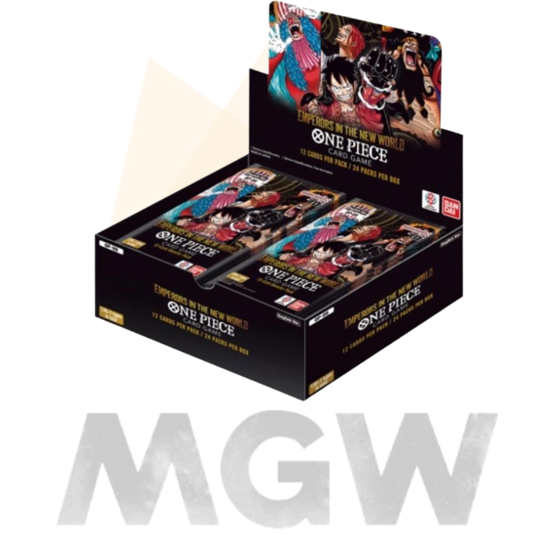 ONE PIECE OP-09 EMPERORS IN THE NEW WORLD 'FOR ASIA' ENGLISH