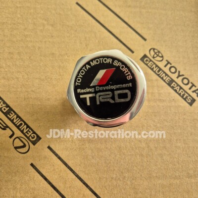 Genuine TRD Oil & Radiator Filler Cap - Screw Type 1jz 2jz Jza80