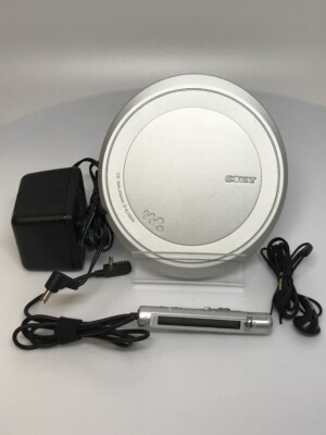 Sony CD Walkman - Portable Compact Disc Player - Silver (D-EJ1000