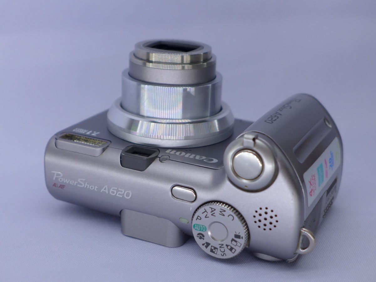 Canon PowerShot A620 7.1MP / CCD Digital Camera Silver | eBay