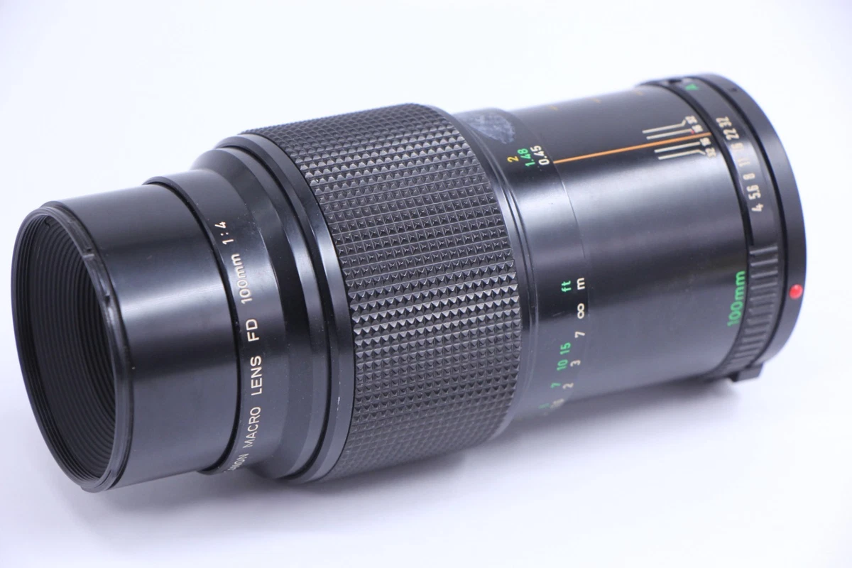 100mm Focal f/4 Camera Lenses Canon FD for sale | eBay