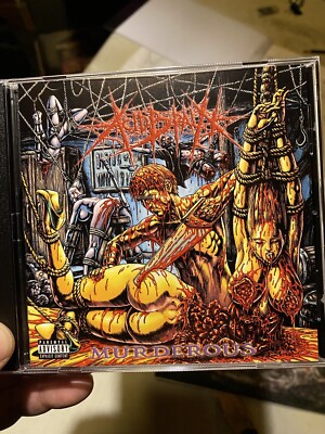 AcidBrain Murderous CD New Death Metal Brutal Heavy Brutal Gore