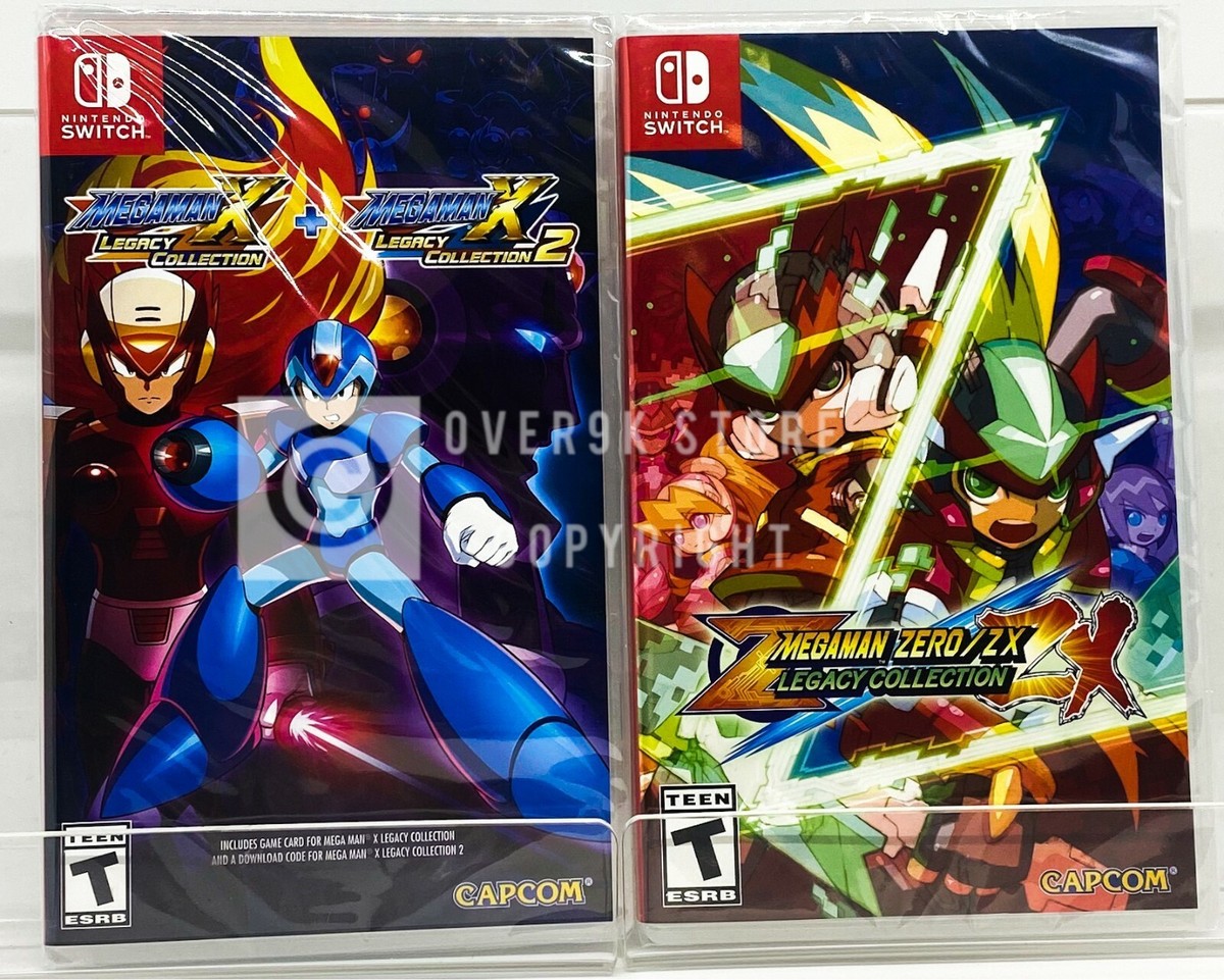 Mega Man Zero/ZX + Mega Man X Legacy Collection Edition - Switch