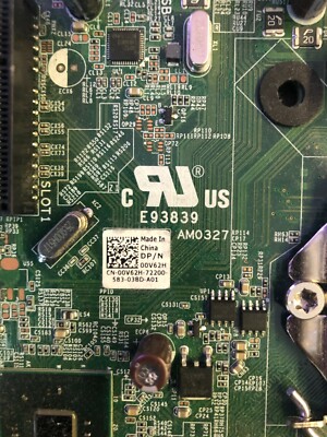 Dell Optiplex 9020 SFF OEM LGA1150 Motherboard 0V62H 00V62H Fully