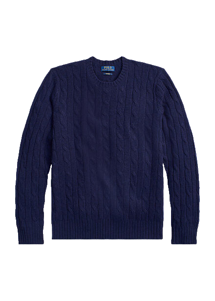 $498 Polo Ralph Lauren Men's, The Iconic Cable-Knit Cashmere
