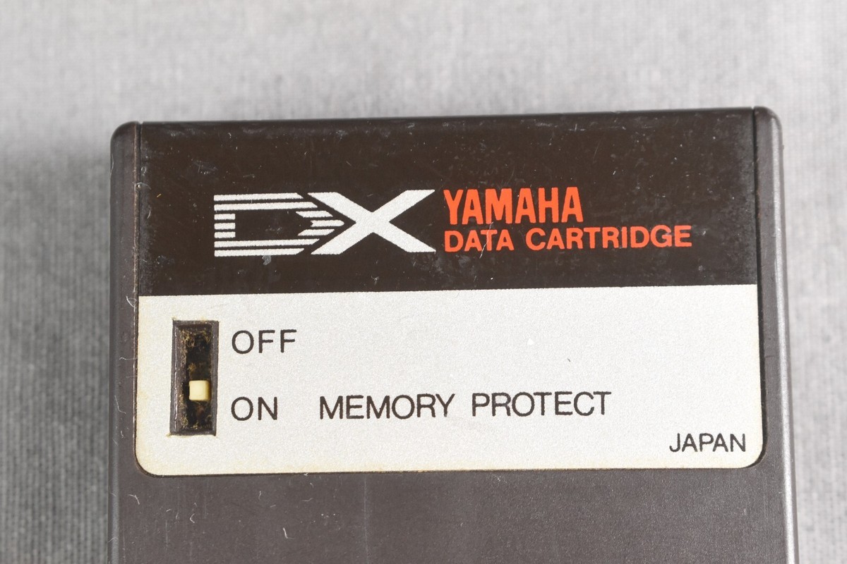 Yamaha DX7 DX Data RAM Cartridge In Excellent Condition | eBay