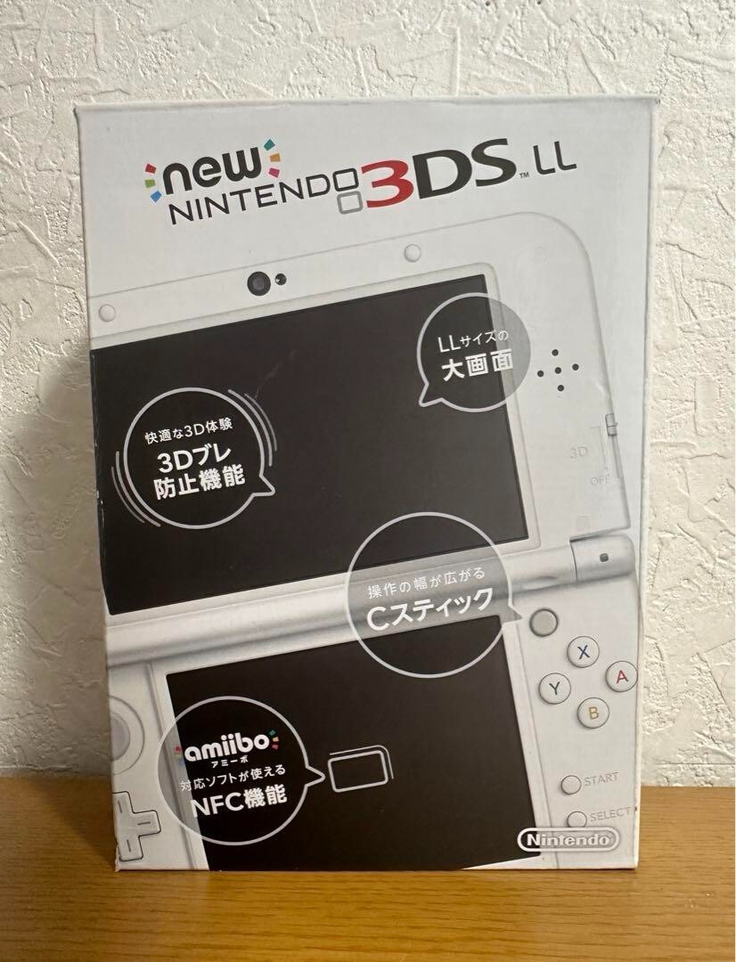 IPS New Nintendo 3DS LL XL Pearl White top Dual IPS LCD JP VG | eBay
