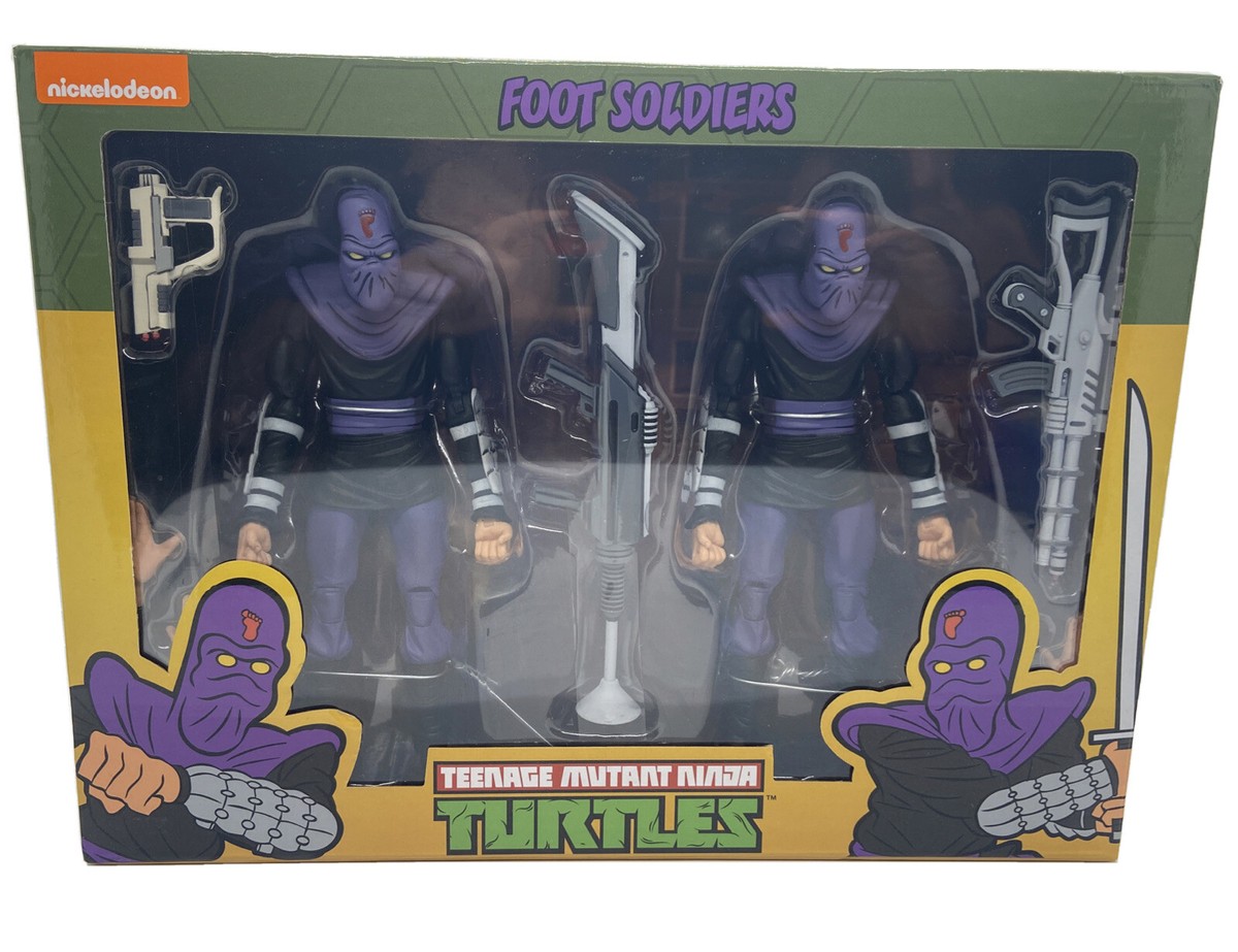 NECA Teenage Mutant Ninja Turtles FOOT SOLDIERS ARMY BUILDER 2