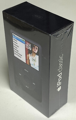 NEW Sealed RARE Apple iPod Classic 6th Generation 80GB Black