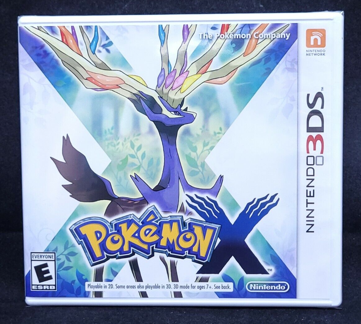 Pokemon X (Nintendo 3DS) BRAND NEW / US Version / Box Shipping