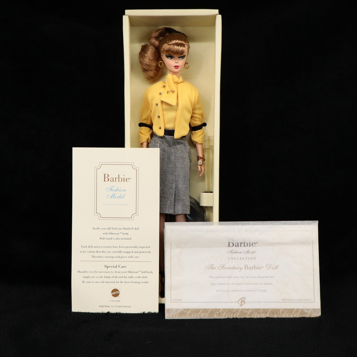 その他 THE Secretary Barbie Doll Barbie Fashion Model Collection