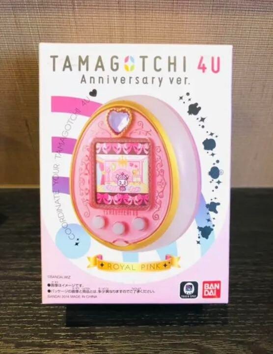 Tamagotchi 4U Anniversary Version Royal Pink Color Bandai Limited