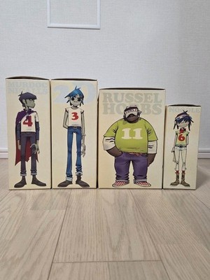 kidrobot Gorillaz Figures White Edition 2006 Set of 4 USED F/S | eBay