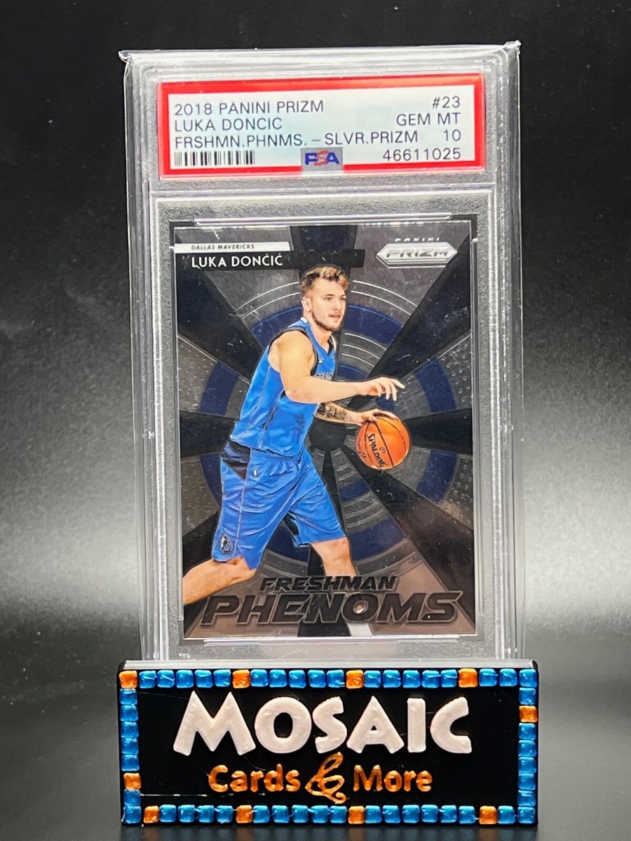 2018-19 Panini Prizm Luka Doncic Freshman Phenoms Silver Prizm RC