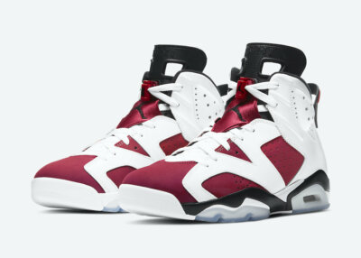 Nike Air Jordan 6 VI Retro 2021 White Carmine CT8529-106