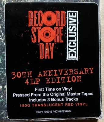 VAN HALEN Live: Right Here, Right Now 4 LP 2023 RSD Red Vinyl NEW