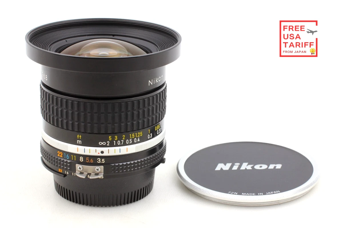 Nikon f/3.5 Camera Lenses 18mm Focal for sale | eBay