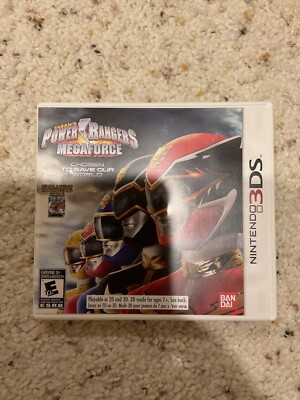 POWER RANGERS MEGAFORCE 3DS | eBay