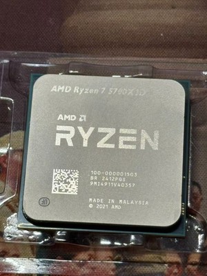 AMD Ryzen 7 5700X3D R7 CPU Socket AM4 Zen 3 96MB L3 Desktop CPU
