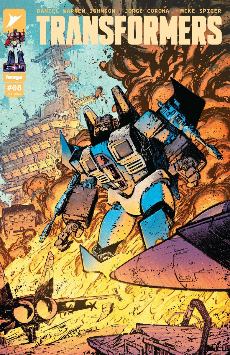 TRANSFORMERS #8 (JORGE CORONA VARIANT) COMIC ~ IMAGE COMICS