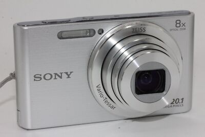 Sony DSC-W830 Cyber-Shot 20.1MP 8x zoom Digital Camera Silver