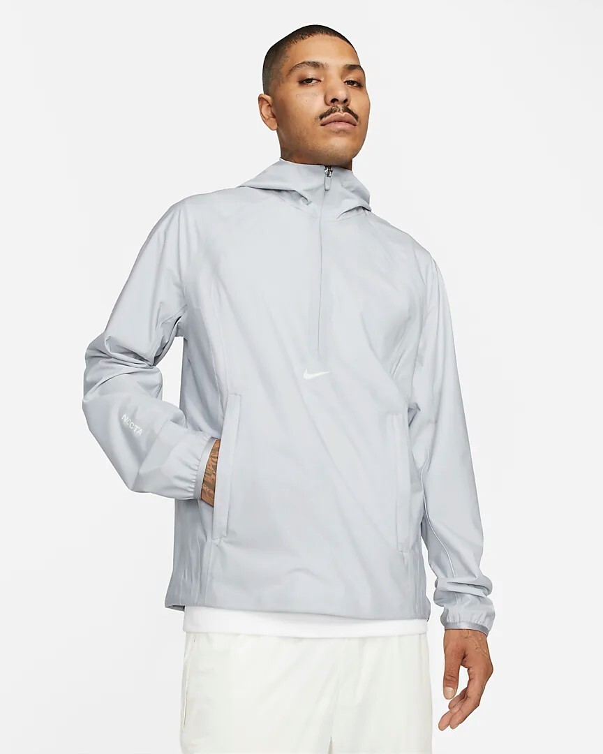 Nike x Drake NOCTA Golf Jacket Grey Half Zip Size XS DJ5586-012 | eBay