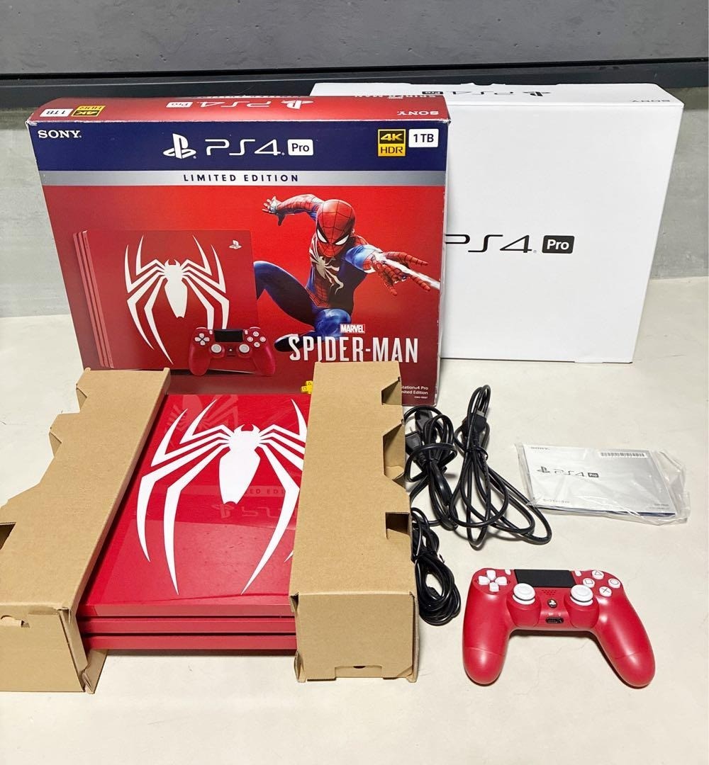 PS4 pro スパイダーマン リミテッドエディション プレステ4 プロ 本体