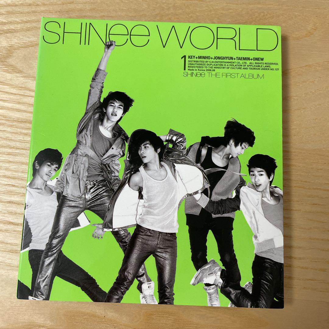 CD SHINee The First Album SHINee Replay World Korea Press 3 set