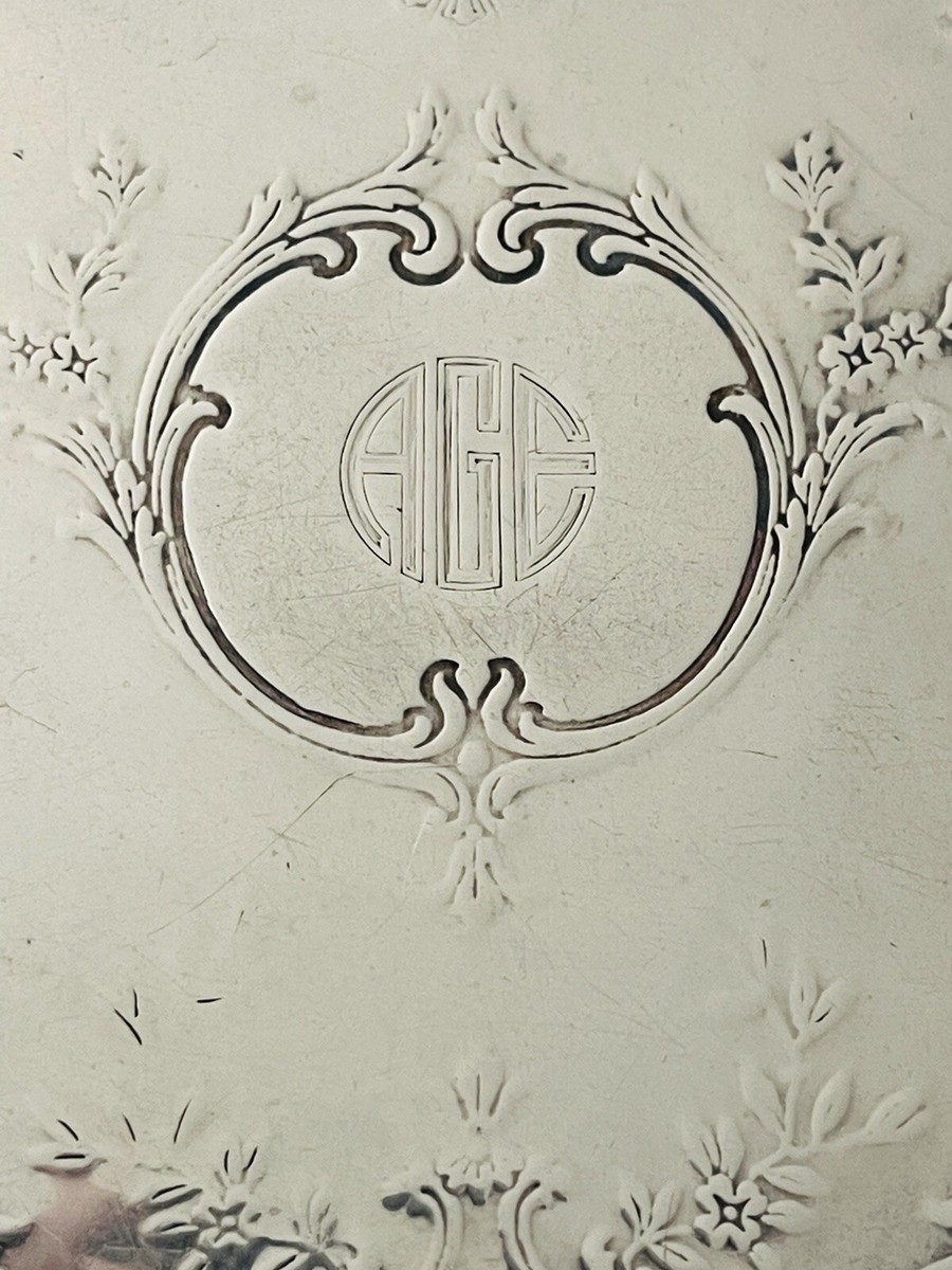 Tiffany & Co Vintage Embossed Hand Mirror Sterling Silver | eBay