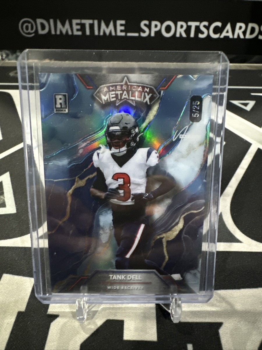 2024 NSCC 2023 Wild Card American Metallix Football Tank Dell /25