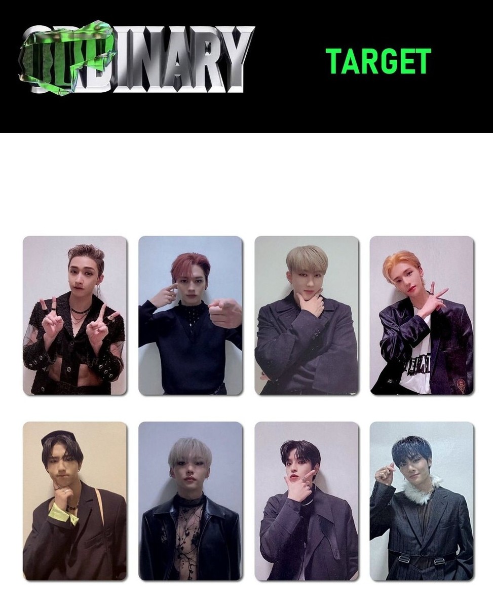 Stray Kids Oddinary Target Official photocard hyunjin felix