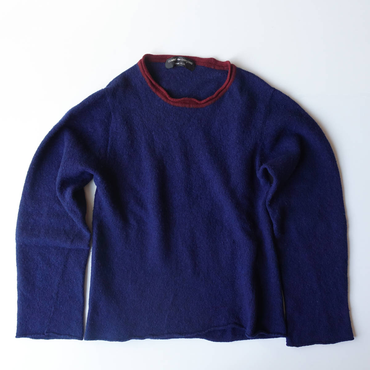 1994 AW Comme Des Garcons Homme Plus Full Length Knit Blue Size