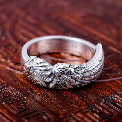 Anime FINAL FANTASY VIII FF8 Retro Ring S925 Silver Finger Ring