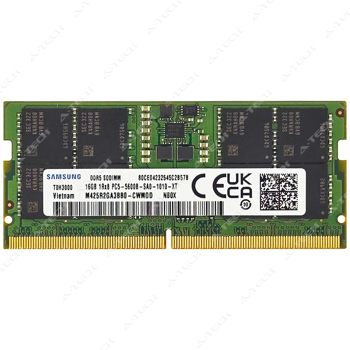 Samsung 16GB DDR5 5600 PC5-44800 1Rx8 SODIMM Laptop Memory RAM