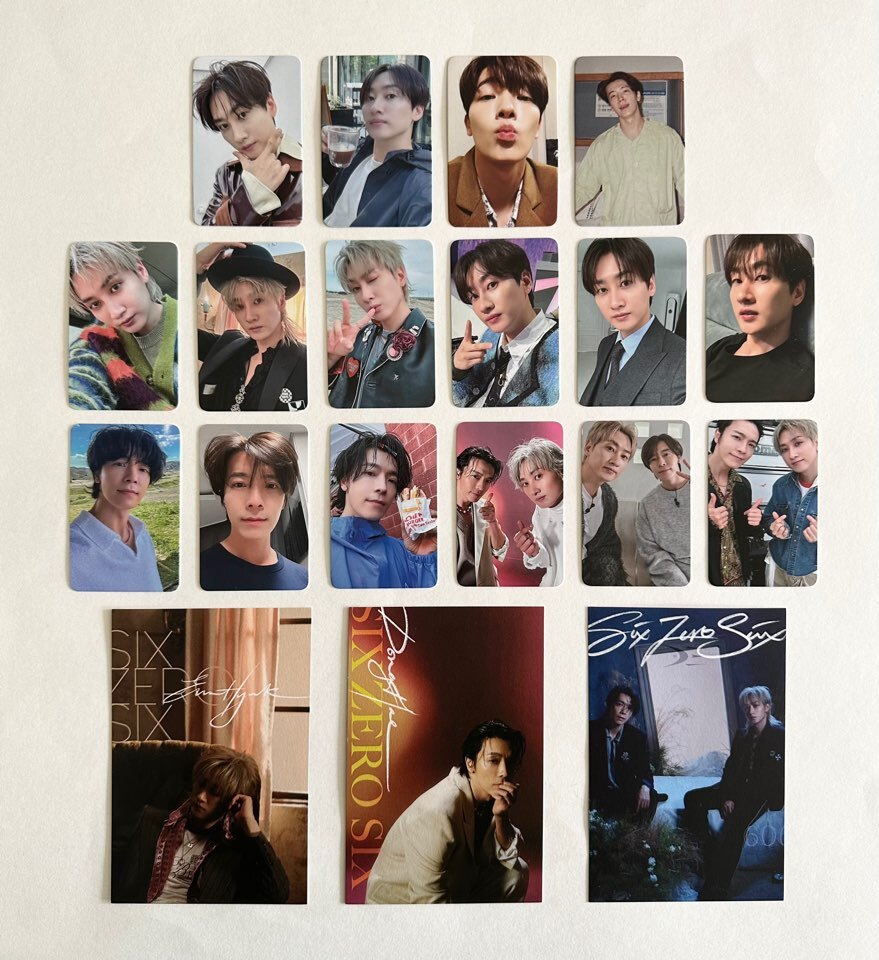 SUPER JUNIOR D&E 5TH MINI ALBUM 606 OFFICIAL PHOTOCARD +