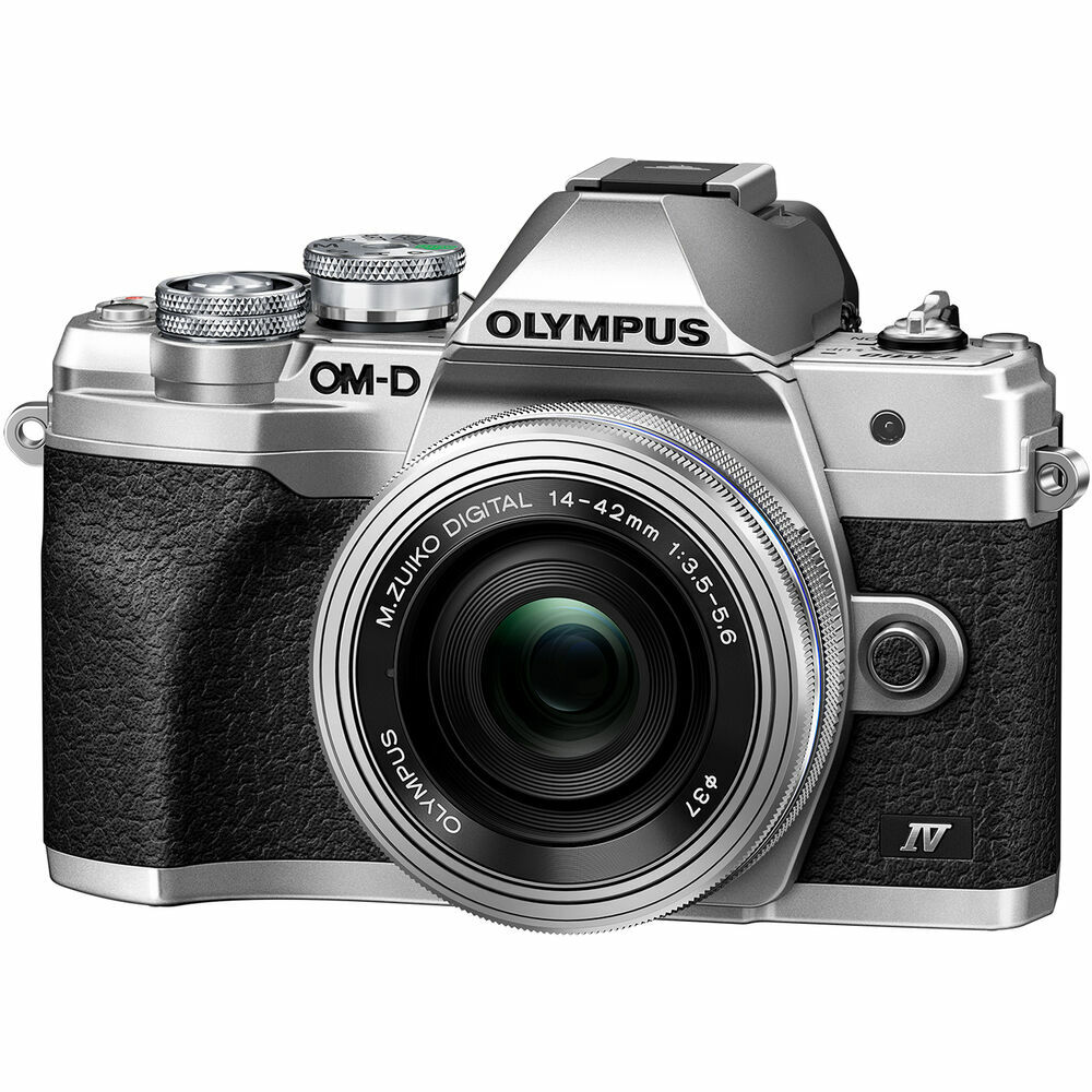 Olympus OM-D E-M10 Mark IV Mirrorless Digital Camera with 14-42mm