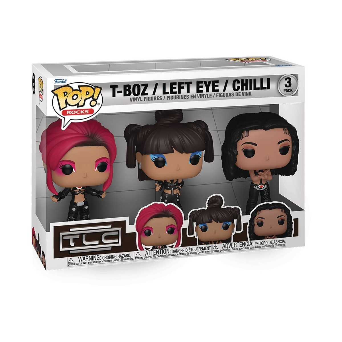 Pop! Rocks TLC Scrubs 3 Pack Vinyl Figure Funko 889698797092| eBay