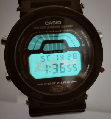Casio G-Shock DW-8700 Chorograph Alarm Digital 1548 Vintage Men's