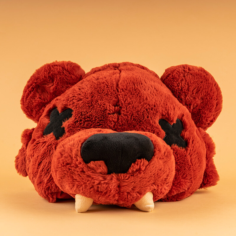NEW Brawl Stars Nita Bear Soft Plush Cap Headgear Official Version