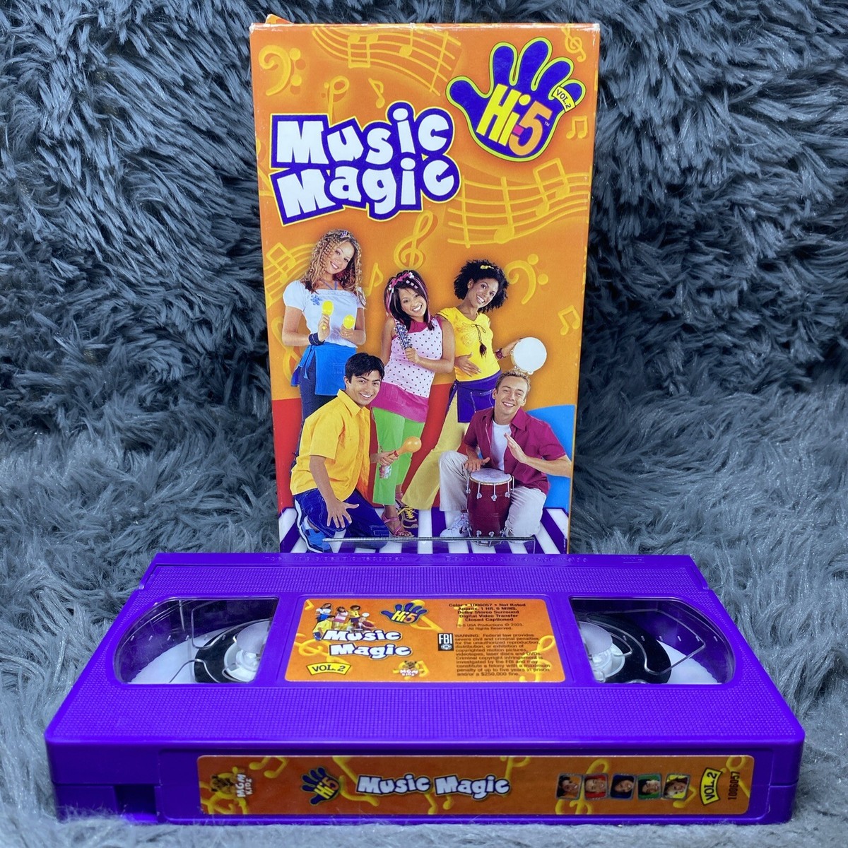 Hi-5: Music Magic VHS 2004 Volume 2 MGM Kids Musical Education