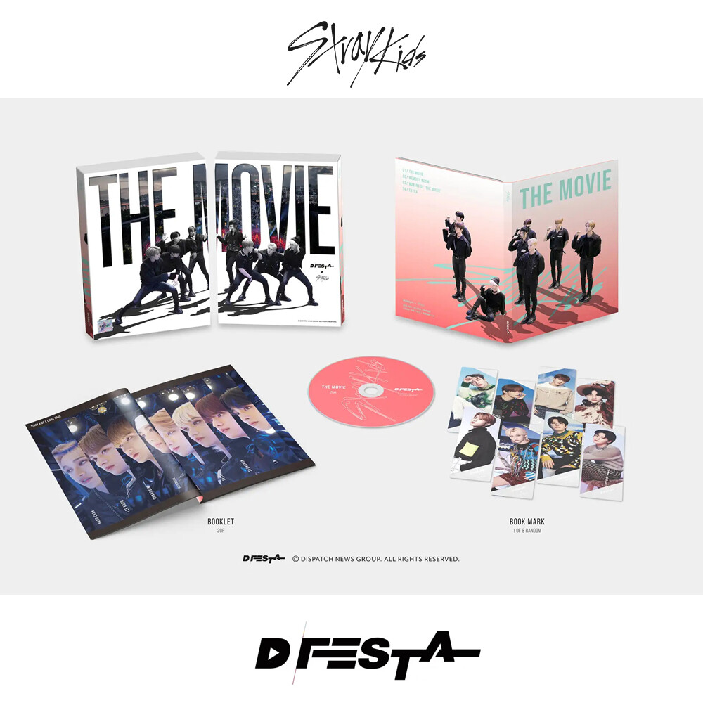 D'FESTA THE MOVIE STRAY KIDS Version DFESTA Official DVD Blu-ray