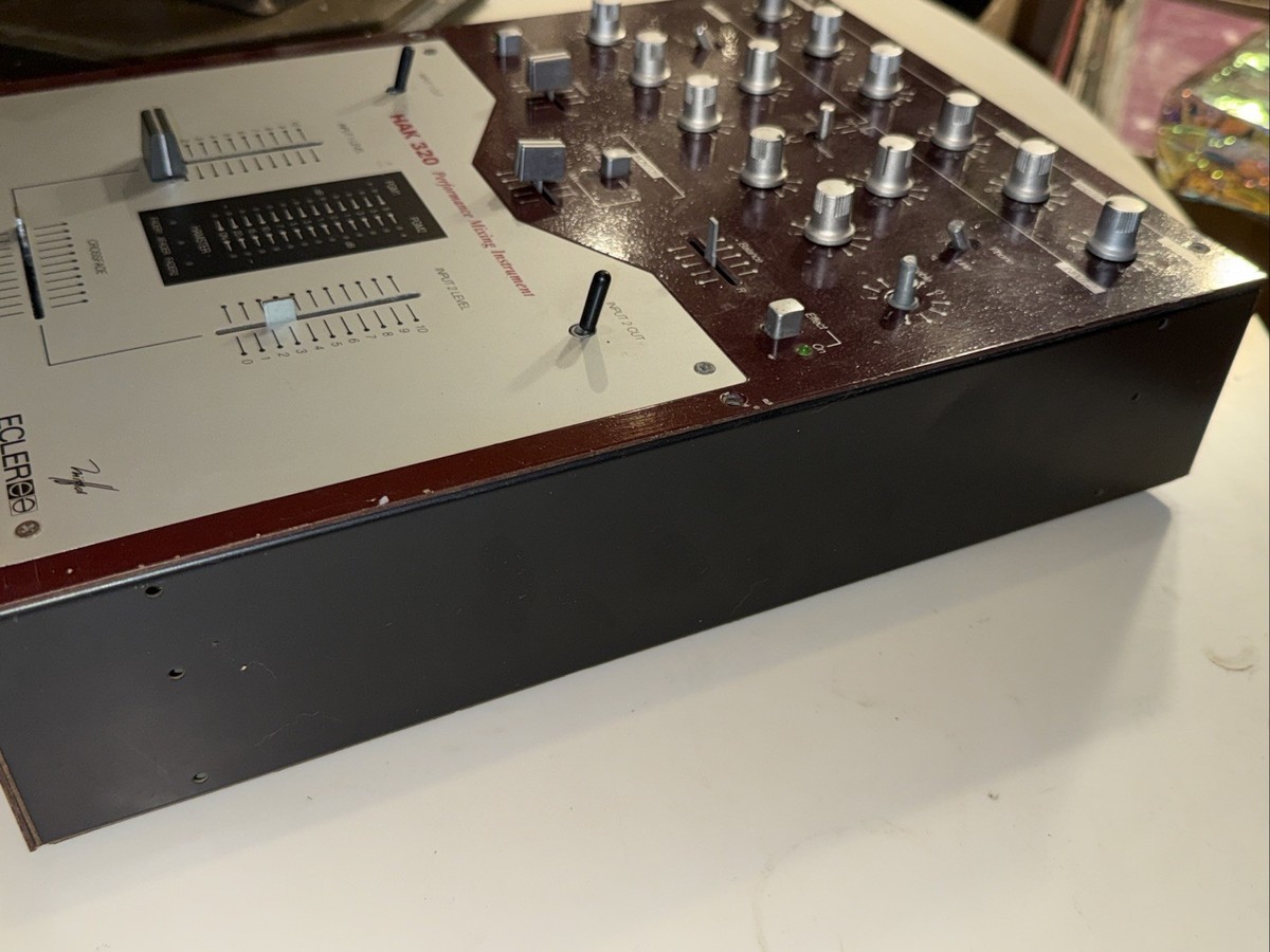 Ecler HAK 320 DJ Mixer Audio audiophile record player turntable