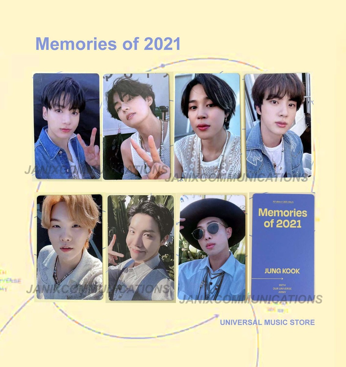 BTS Memories 2021 ジョングクトレカ BTS MEMORIES 2021 トレカ
