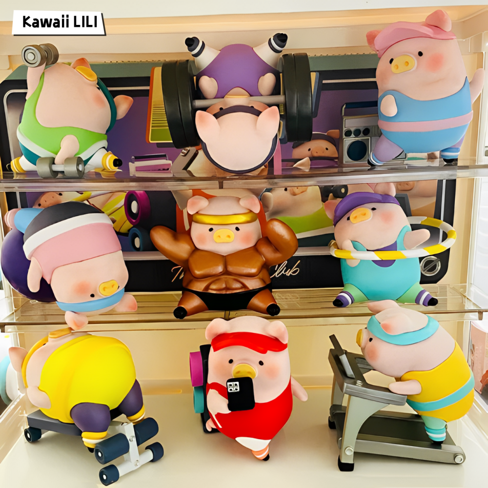 Toyzero+ LuLu the Piggy The Fitness Club Series Confirmed Blind