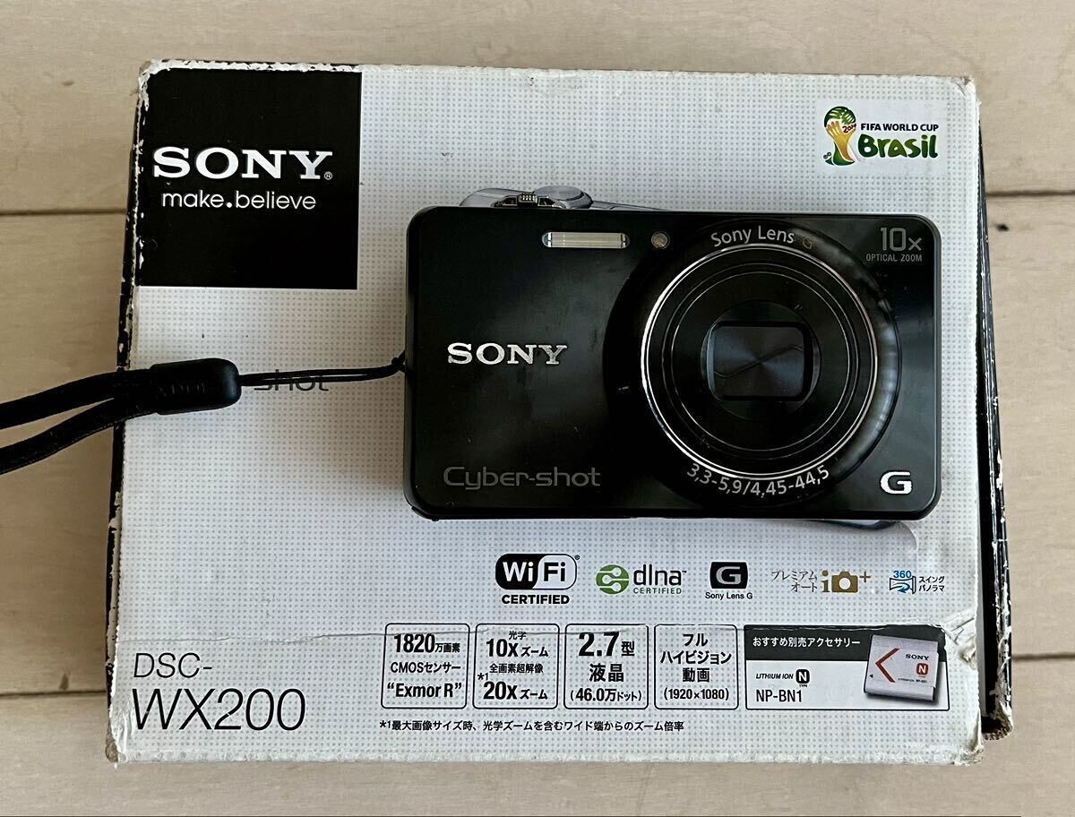 SONY Cyber-shot DSC-WX220 通電確認済み ジャンク