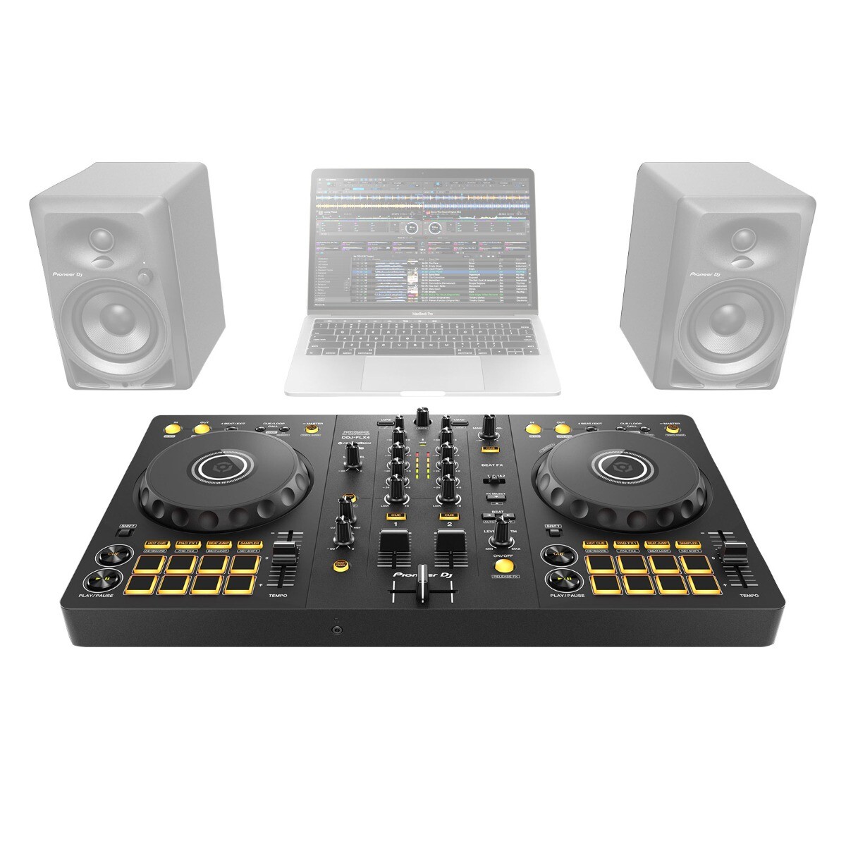 Pioneer DDJ-FLX4 2-Channel Serato Rekordbox DJ Controller w